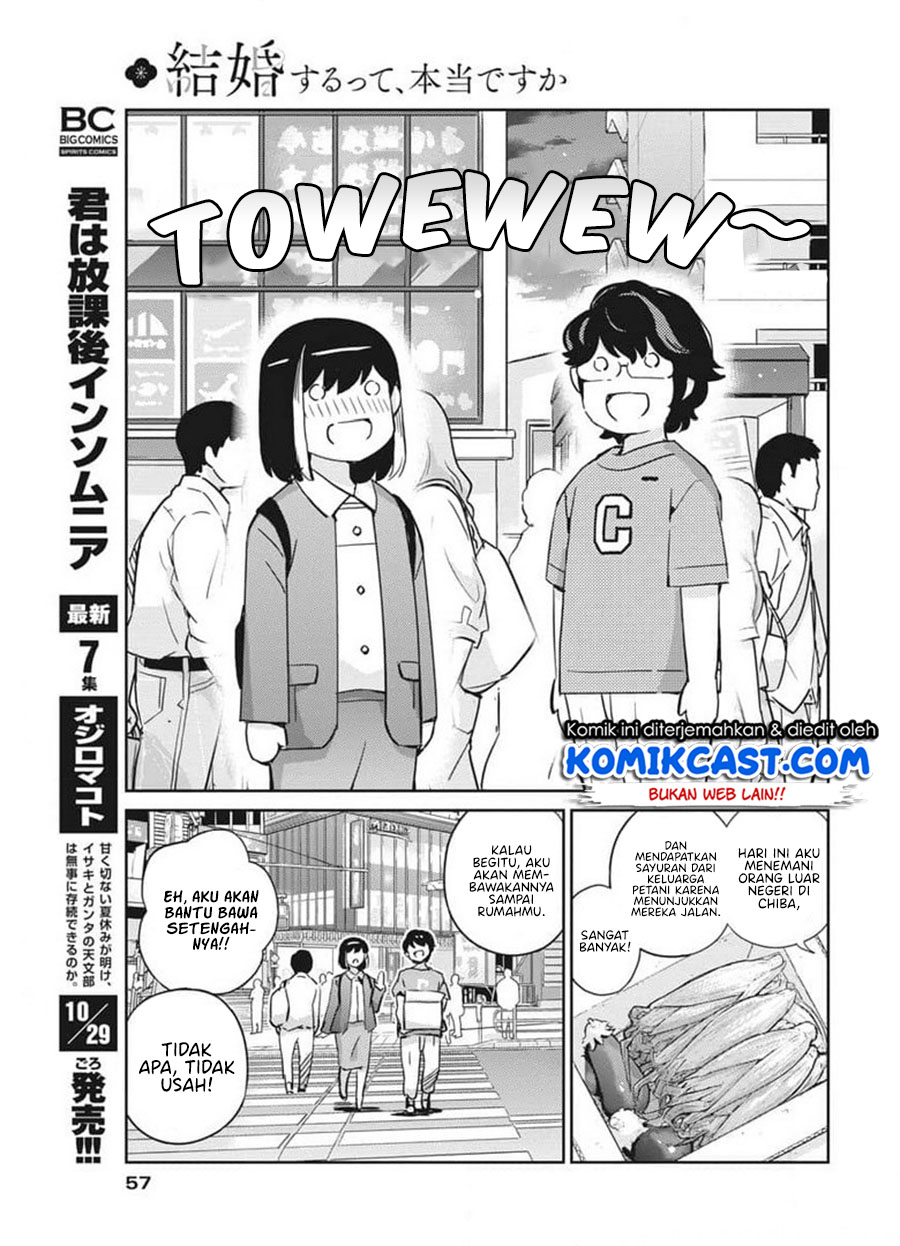 Kekkon Surutte, Hontou Desu ka? Chapter 52 Gambar 8